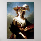 Elisabeth Vigee-Lebrun Selbstportrait Poster (Vorne)