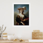 Elisabeth Vigee-Lebrun Selbstportrait Poster (Küche)
