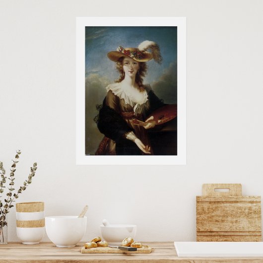 Elisabeth Vigee-Lebrun Selbstportrait Poster (Küche)