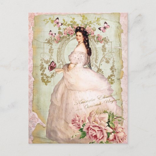 Elisabeth von Bayern, Kaiserin von Österreich Siss Postkarte (Vorderseite)