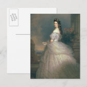 Elisabeth von Bayern Postkarte (Vorne/Hinten)