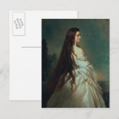 Elisabeth von Bayern Postkarte (Vorne/Hinten)