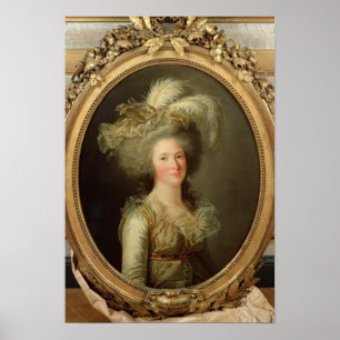 Elisabeth von Frankreich genannt Madame Elisabeth Poster