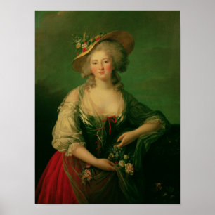 Elisabeth von Frankreich genannt Madame Elizabeth Poster