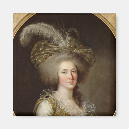 Elisabeth von Frankreich Magnet (Vorne)