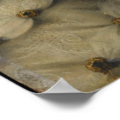 Elisabeth von Österreich - Francois Clouet - c1571 Poster (Ecke)