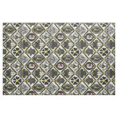 Elisabethanische Blackwork Fliese Stoff (Fat Quarter (45,7 x 55,9 cm))