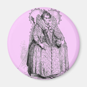 elisabethanische Kleidung Magnet