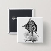 elisabethanische Kostüme Button (Vorne & Hinten)