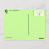 elisabethanische Kostüme Postkarte (Rückseite)