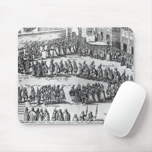 Elisabethanische Prozession Mousepad (Mit Mouse)