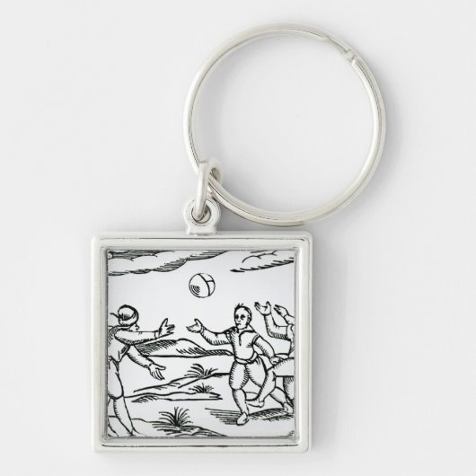 Elisabethanischer Fußball Schlüsselanhänger (Vorne)