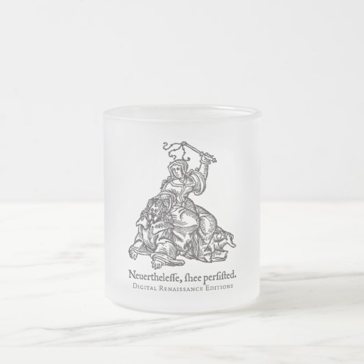 Elisabethanisches Waren Mattglastasse (Mittel)