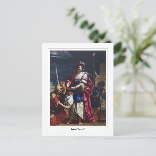 Elisabetta Sirani #10 - Kunsthistorkarte Postkarte (Stehend Vorderseite)