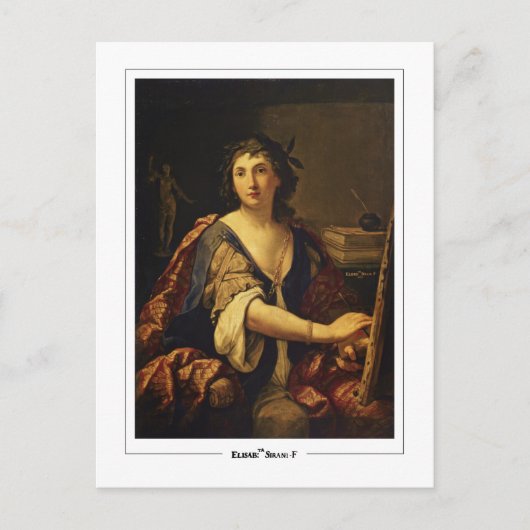 Elisabetta Sirani #2 - Kunsterfassungskarte Postkarte (Vorderseite)