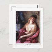 Elisabetta Sirani #5 - Kunsthandwerkskarte Postkarte (Vorne/Hinten)