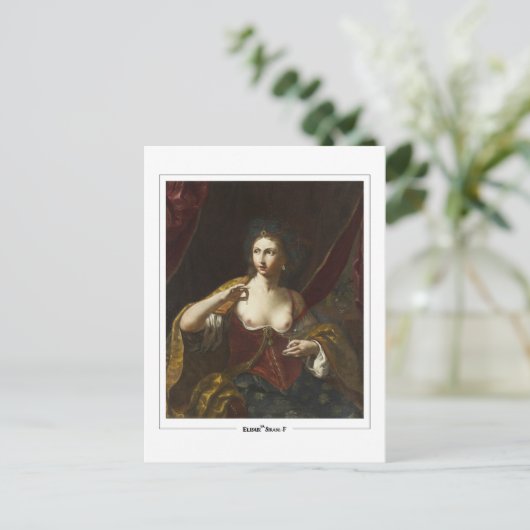 Elisabetta Sirani #7 - Kunsthandwerkskarte Postkarte (Stehend Vorderseite)
