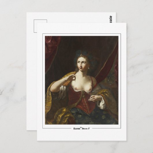 Elisabetta Sirani #7 - Kunsthandwerkskarte Postkarte (Vorne/Hinten)
