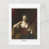 Elisabetta Sirani #7 - Kunsthandwerkskarte Postkarte (Vorderseite)