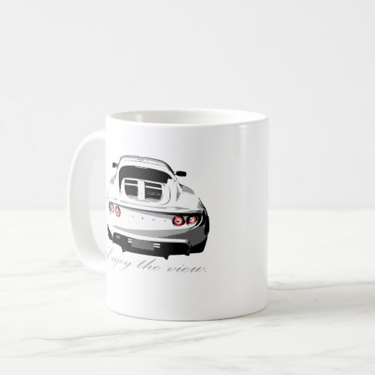 elise genießen die Ansicht Kaffeetasse (Vorderseite Links)