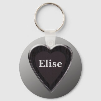 Elise Heart Keychain von 369MyName Schlüsselanhänger