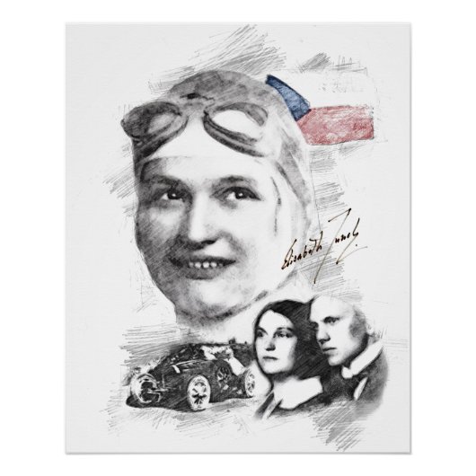 Eliška Junková Poster (Vorderseite)