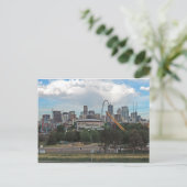 Elitch Gardens und Downtown Denver Colorado Sk Postkarte (Stehend Vorderseite)