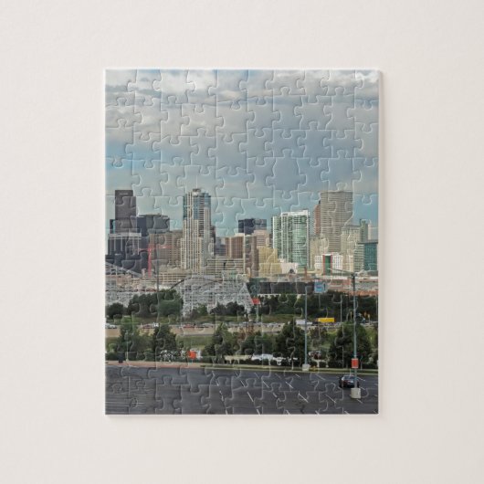 Elitch Gärten und das im Stadtzentrum gelegene Puzzle (Vertikal)