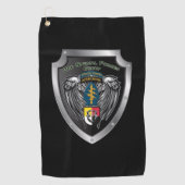 Elite-3. Sondereinsatzgruppe Im Flugzeug Golfhandtuch (Vorderseite)