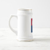 Elite 82. Im Flugzeug Abteilung Bierglas (Links)