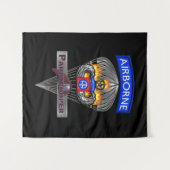 Elite 82. Im Flugzeug Division Silberschmiede Wandteppich (Vorderseite (Horizontal))