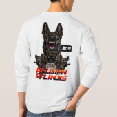 ELITE Belgischer Malinois Extremer Hund Fortbildun T-Shirt (Rückseite)