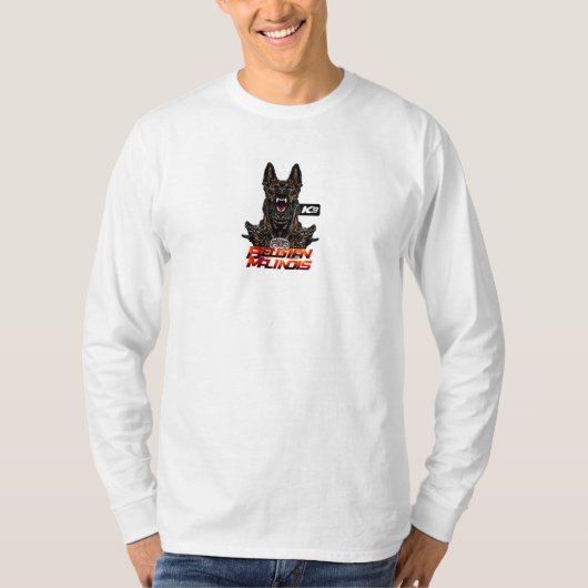 ELITE Belgischer Malinois Extremer Hund Fortbildun T-Shirt (Vorderseite)