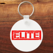 Elite-Briefmarke Schlüsselanhänger (Rückseite)