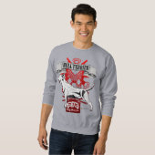 ElitE Bull Terrier Zuhause Keeper Sweatshirt (Vorne ganz)