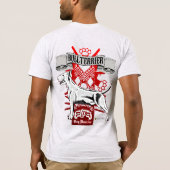 ElitE Bull Terrier Zuhause Keeper T-Shirt (Rückseite)