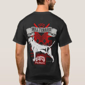 ElitE Bull Terrier Zuhause Keeper T-Shirt (Rückseite)