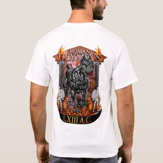 ELITE Cane Corso Roman POWER T-Shirt (Rückseite)