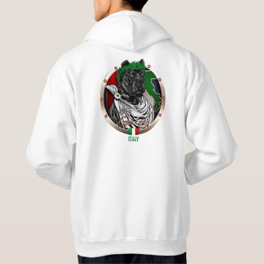 ELITE Cane Corso Römischer Kaiser Hoodie (Rückseite)