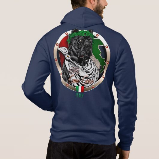 ELITE Cane Corso Römischer Kaiser Hoodie (Rückseite)