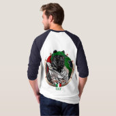 ELITE Cane Corso Römischer Kaiser T-Shirt (Schwarz voll)