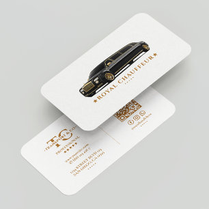 Elite-Chauffeur Executive Transport VIP-Limo Schwa Visitenkarte