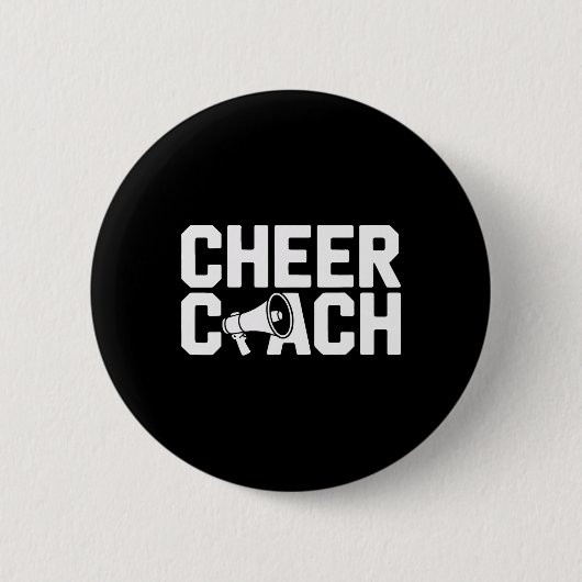 Elite-Cheercoach für Cheerleading-Experten Button (Vorderseite)