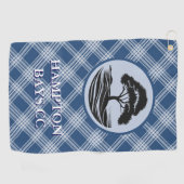 Elite Country Club Golf Handtuch: Personalisiert Golfhandtuch (Horizontal)