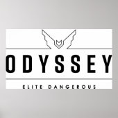 Elite Dangerous Odyssey Poster (Vorne)