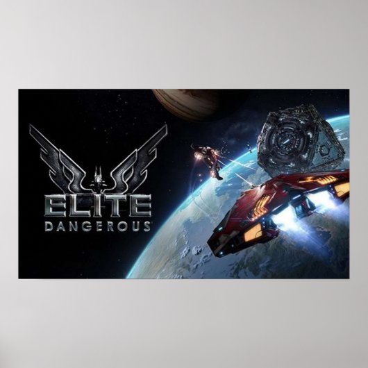 Elite Dangerous Poster (Vorne)