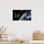 Elite Dangerous Poster (Küche)