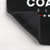 Elite Dump Donald Trump Widerstand passt Slogan Mousepad (Ecke)