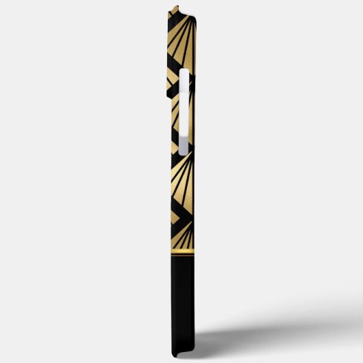 Elite Elegante Damaskus Case-Mate iPhone Hülle (Rückseite / Links)