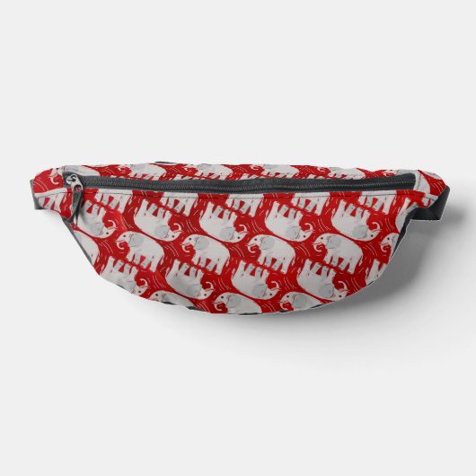 Elite Elephant 2-Sided Print Fanny-Pack Bauchtasche (Ablage )